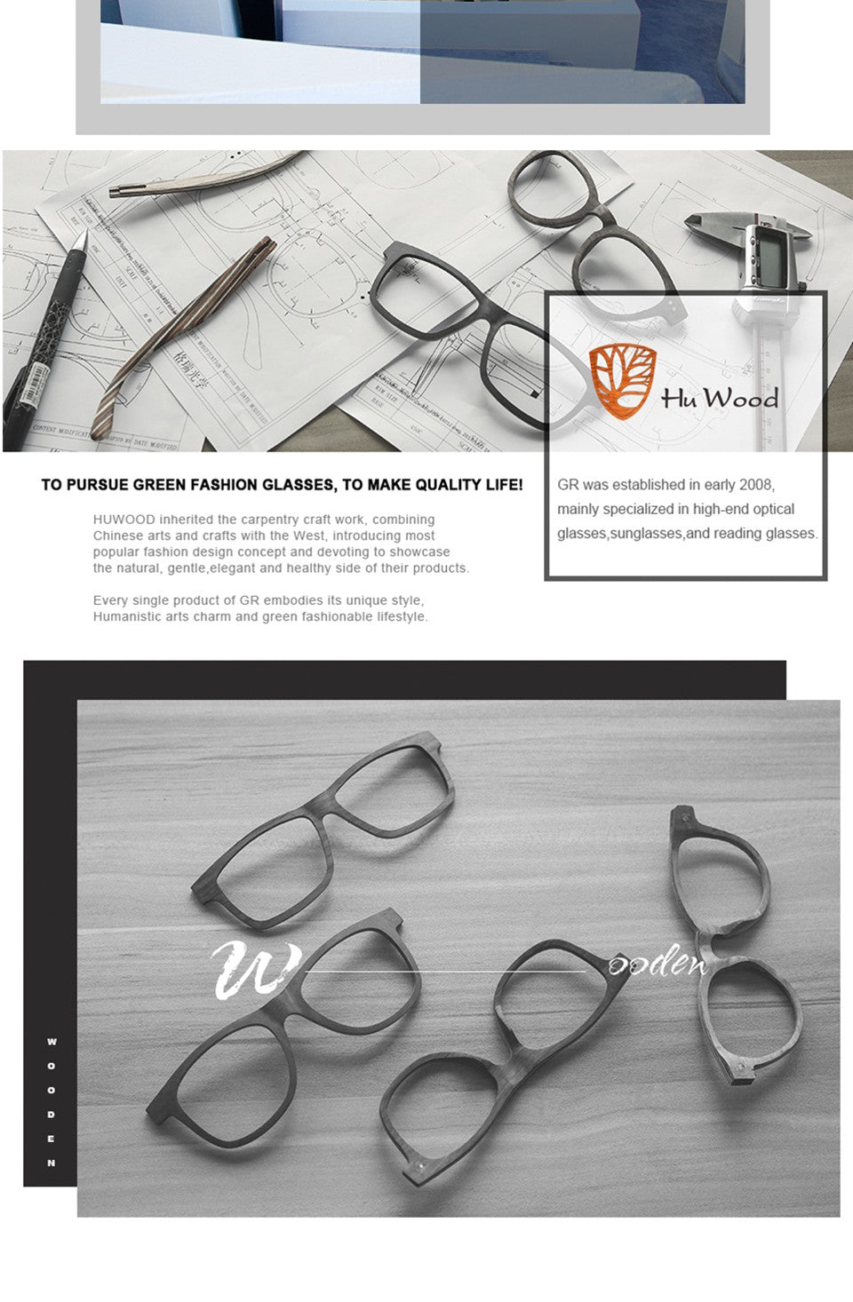Onix Glass Quadrado Madeira